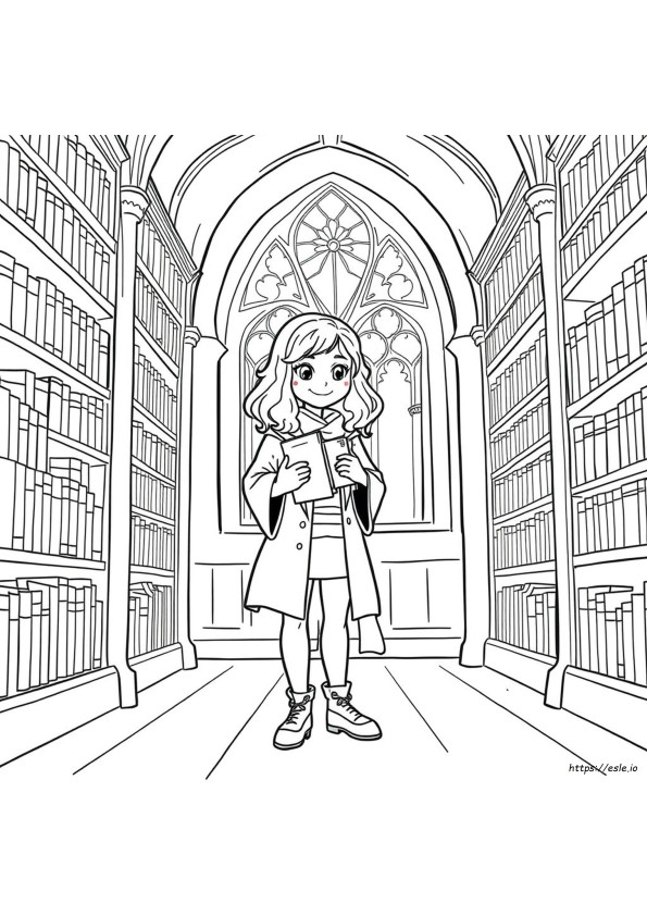 Coloring Pages Of Hermione Granger