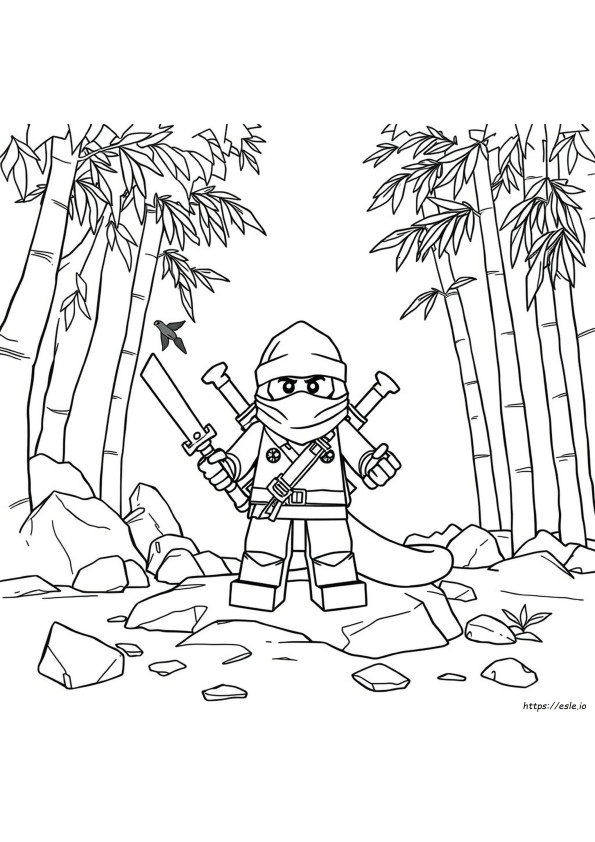 Ninjago Snake Coloring