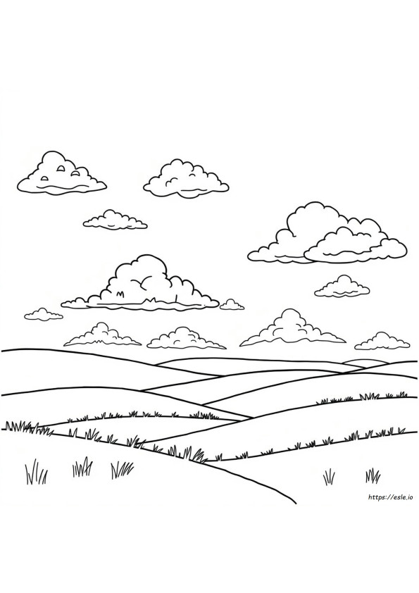 Desenhos De Paisagens Para Colorir Grátis