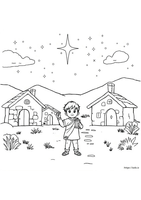 Nazareth Vbs Della Città Natale Disegni Da Colorare