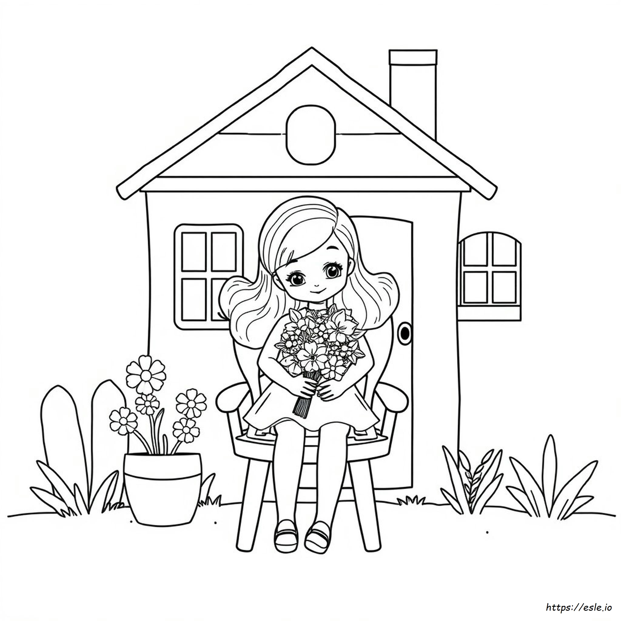 Picture Of Doll For Colouring