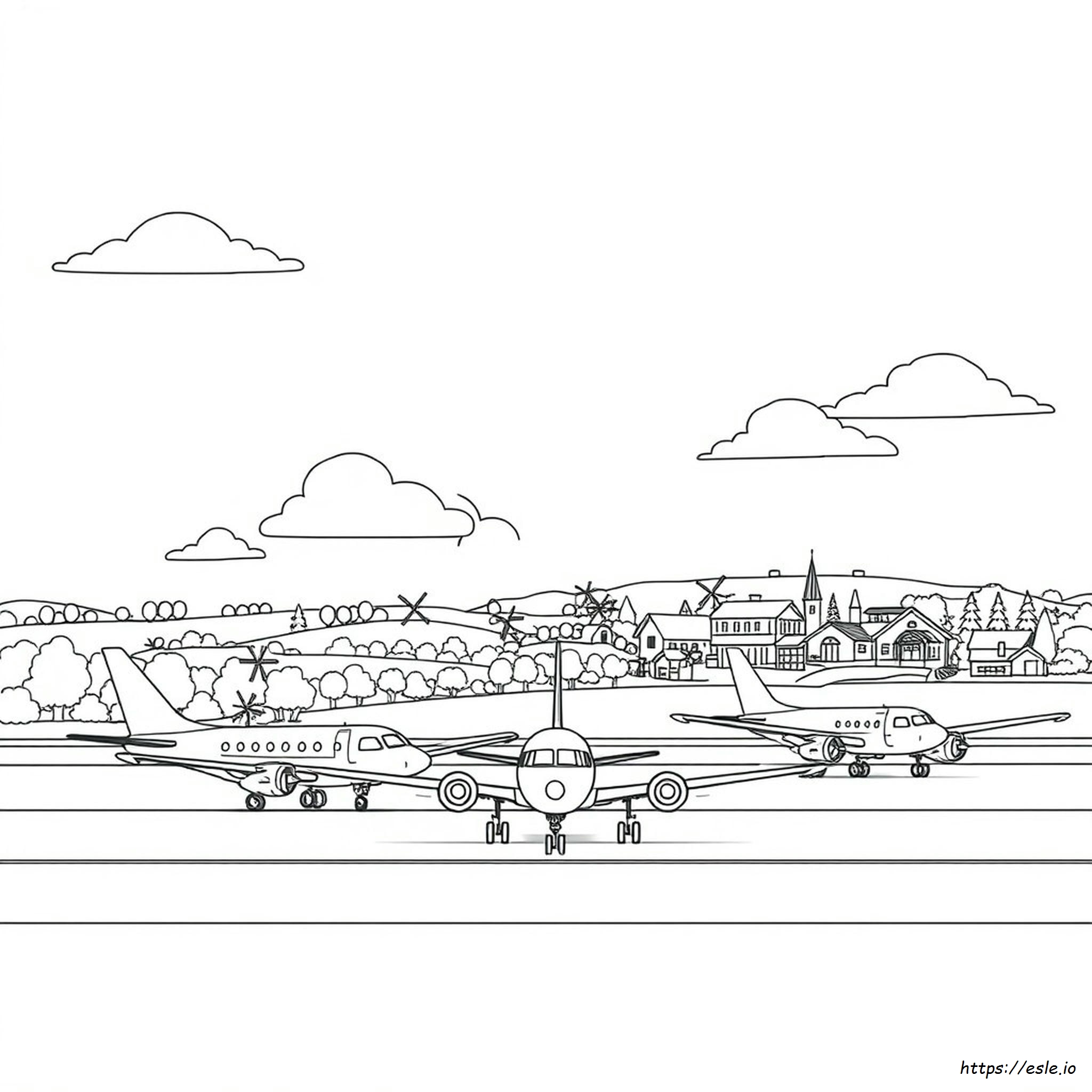 Coloring Pictures Of Airplanes