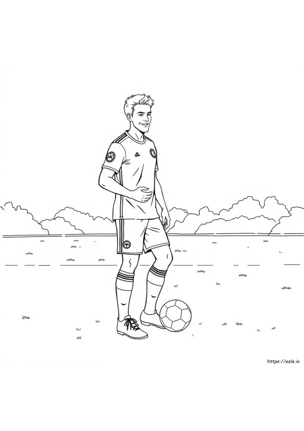 De Bruyne Coloring Pages