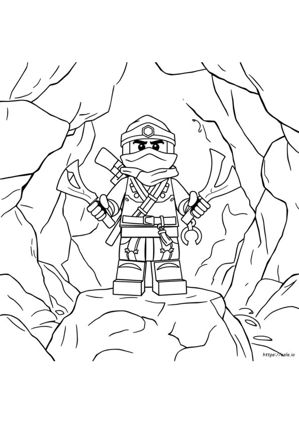 Lloyd Ninjago Kolorowanka