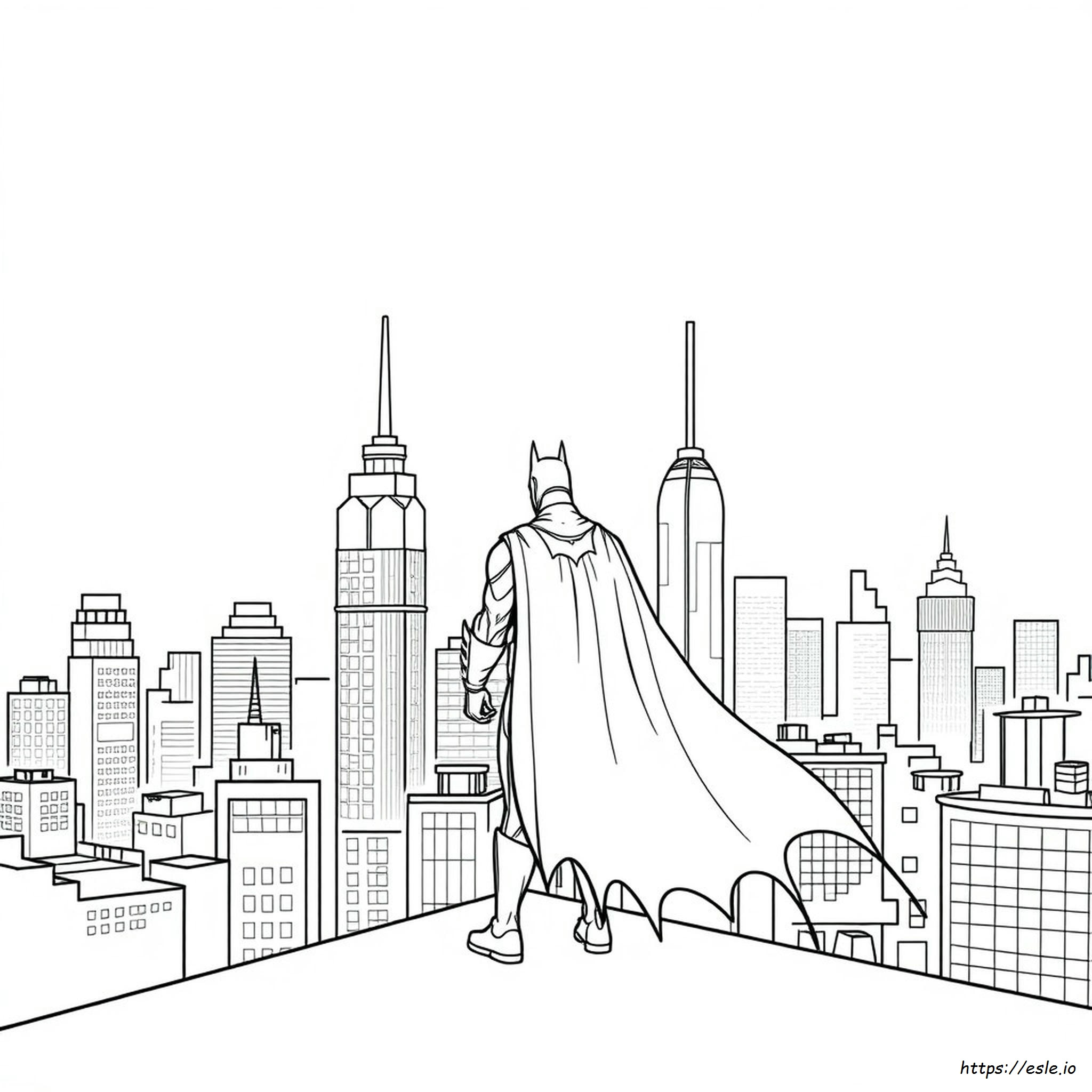 Batman Ritning Batman Para Colorir