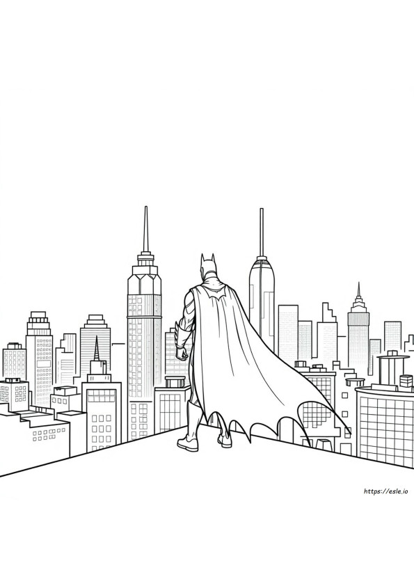 Coloring Pictures Of Batman