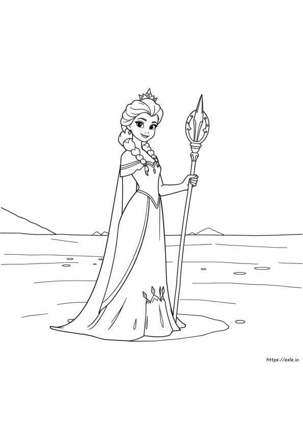 Elsa Coloring Pages Elsa Frozen 2 De Colorat