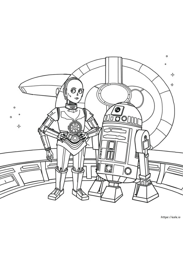 C3po Boyama Sayfası