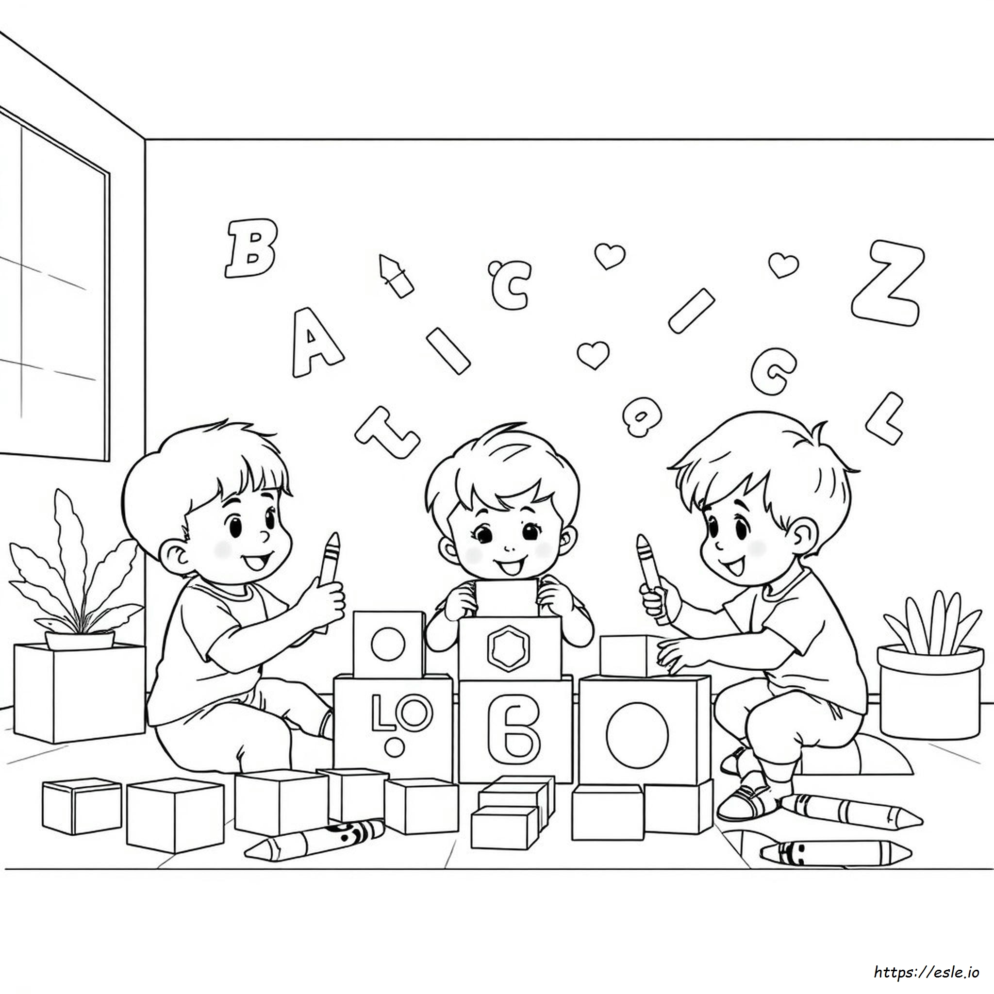 Preschool Colouring Activities