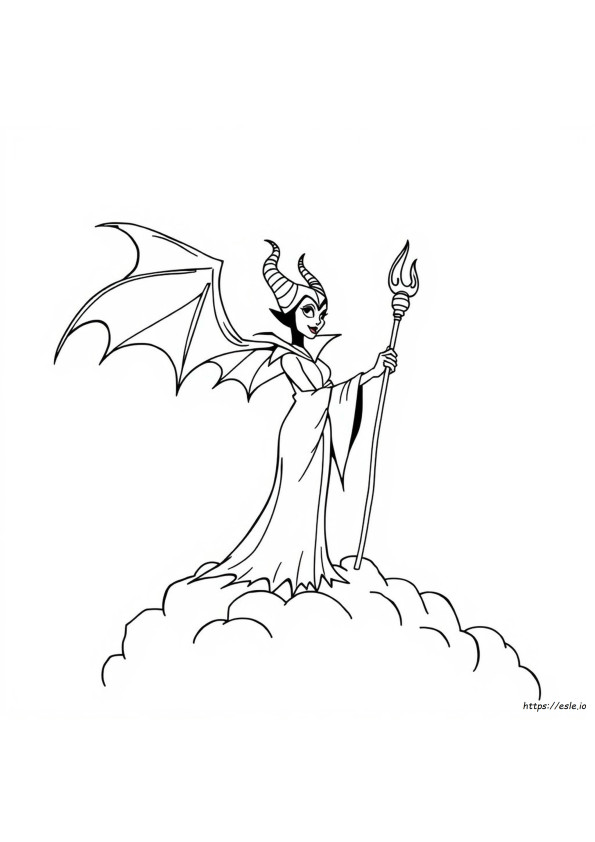 Maleficent Coloring Pages To Print