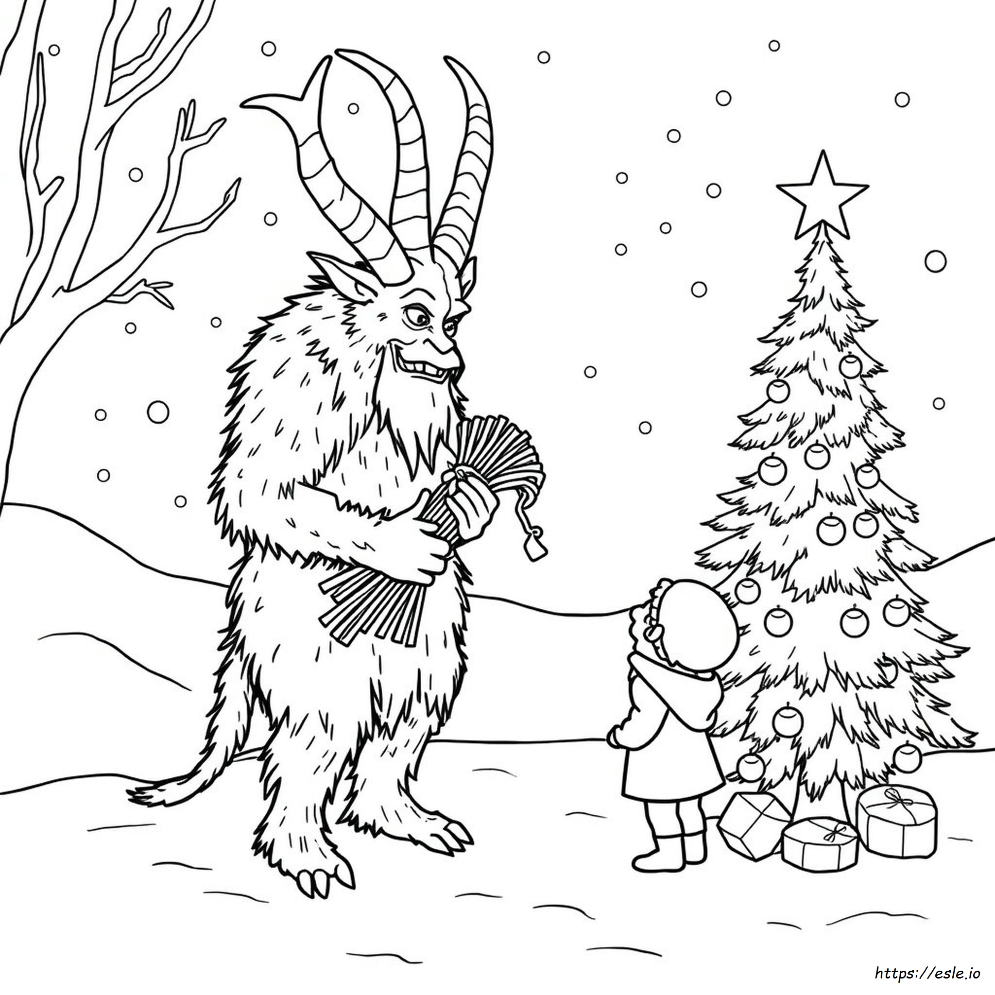 Krampus Ausmalbilder