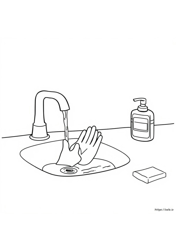 Health Hygiene Coloring Pages