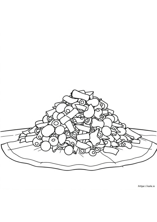Coloriages De Pâtes
