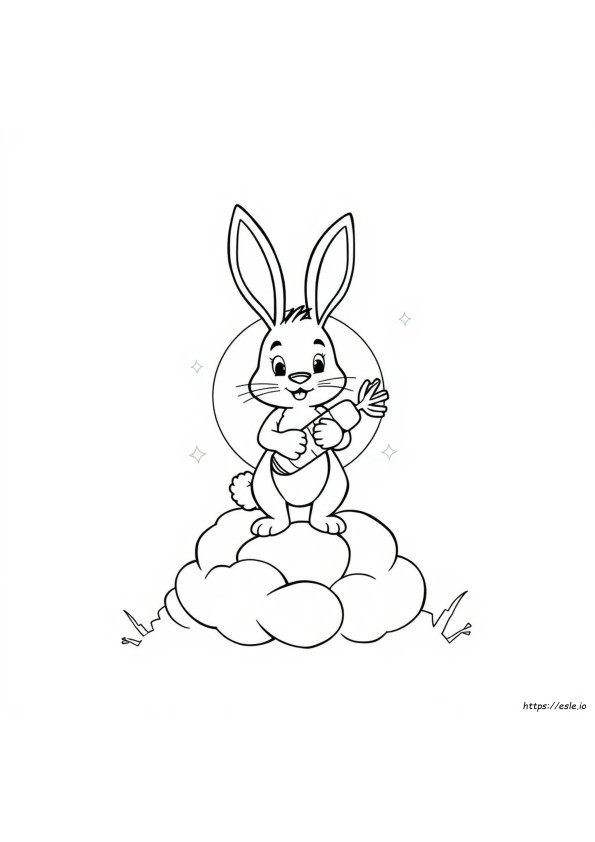 Bad Bunny Coloring Pages