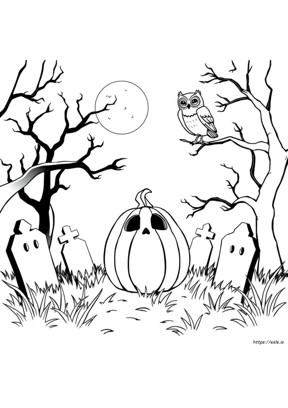 Free Printable Adult Halloween Coloring Pages Pdf