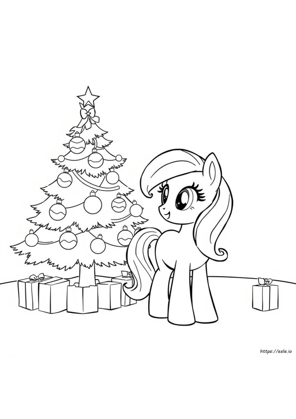 My Little Pony Jouluvärityskuvat