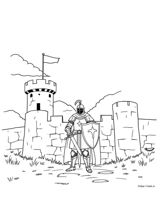Disegni Medioevali Da Colorare