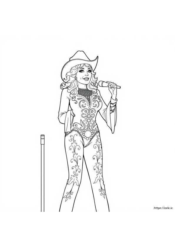 Dolly Parton Boyama Sayfası Ücretsiz