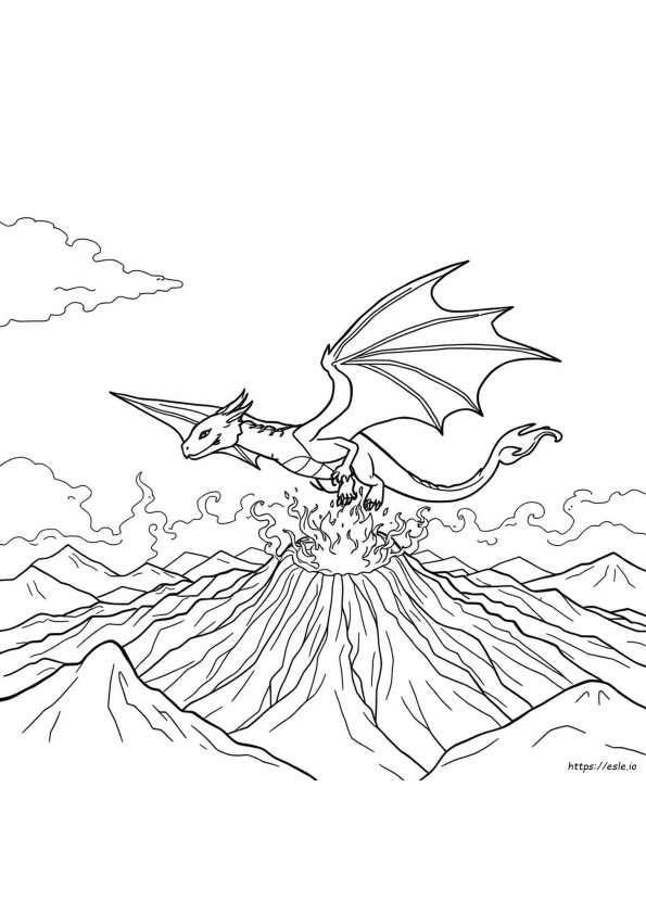 Wings Of Fire Colouring Page