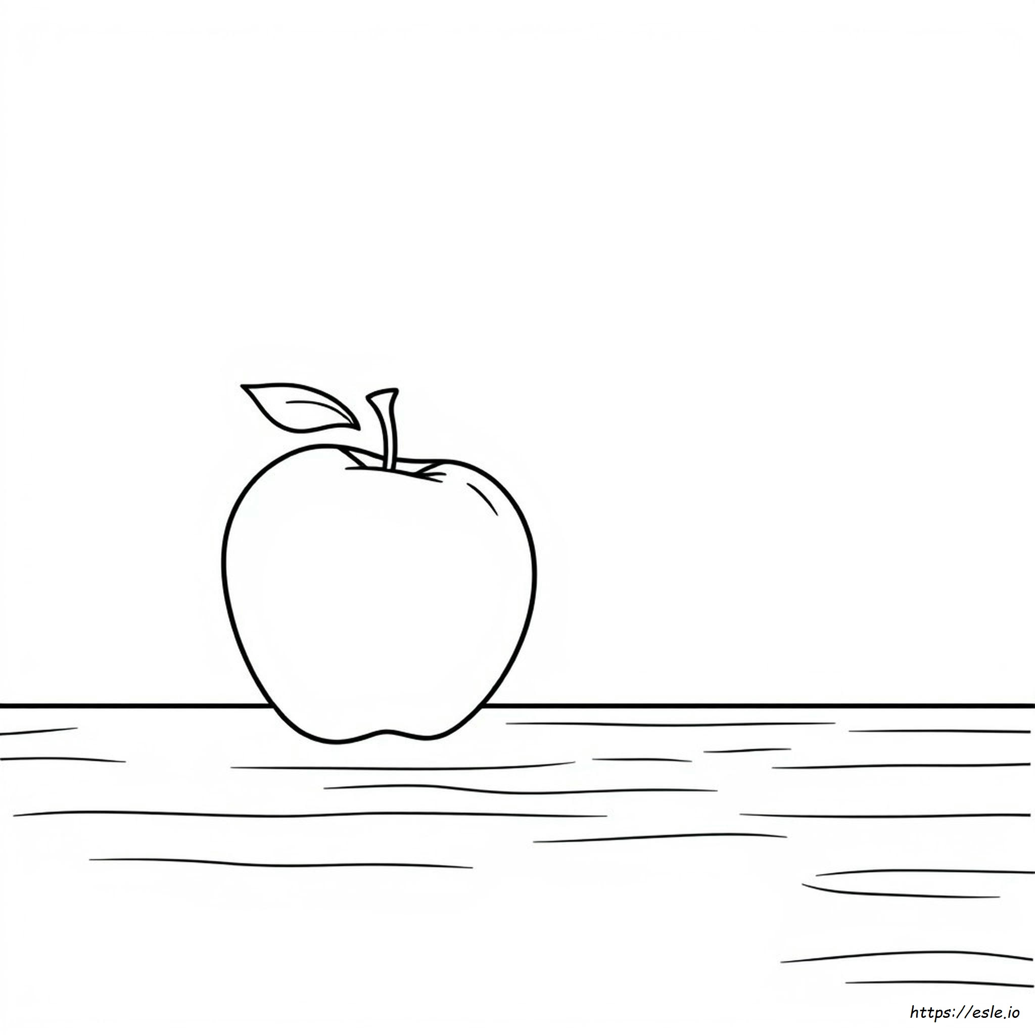 Apple Computer Colouring Colouring Page Of Apple