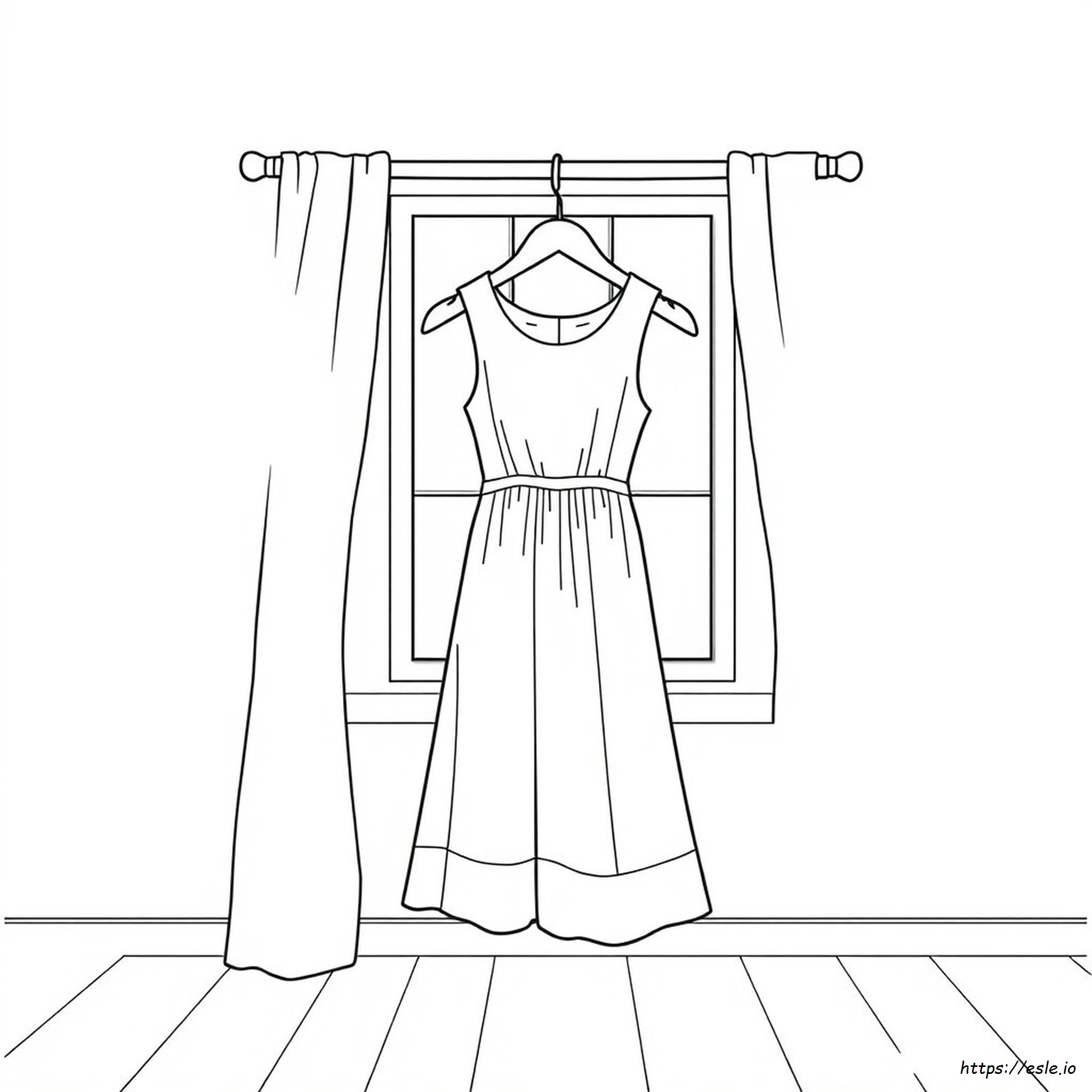 Colouring Pages Dress