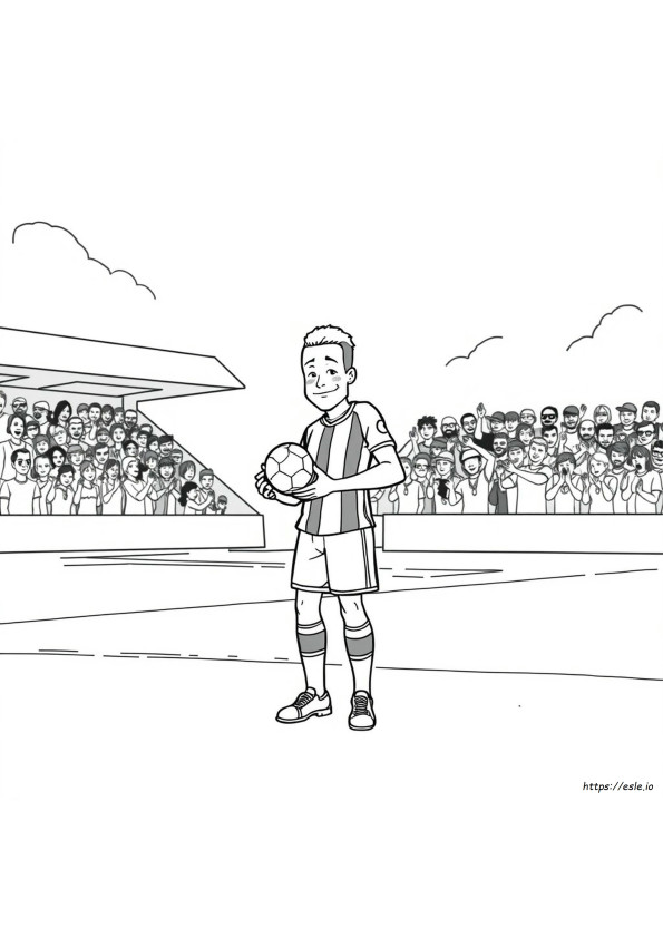 Mbappe Coloring Pages Mbappe De Desenat
