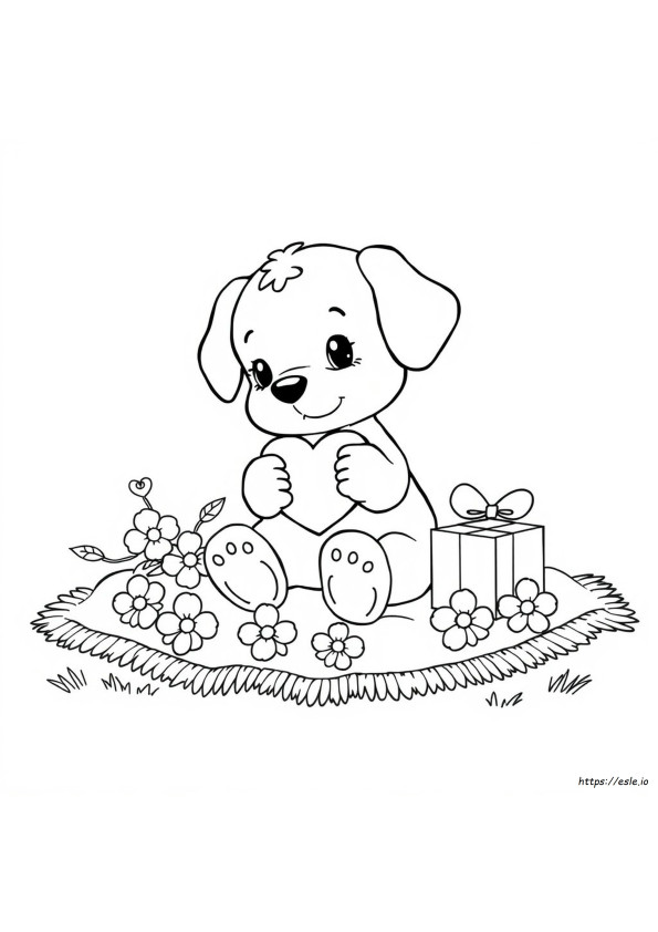 Precious Moments Puppy Coloring Pages