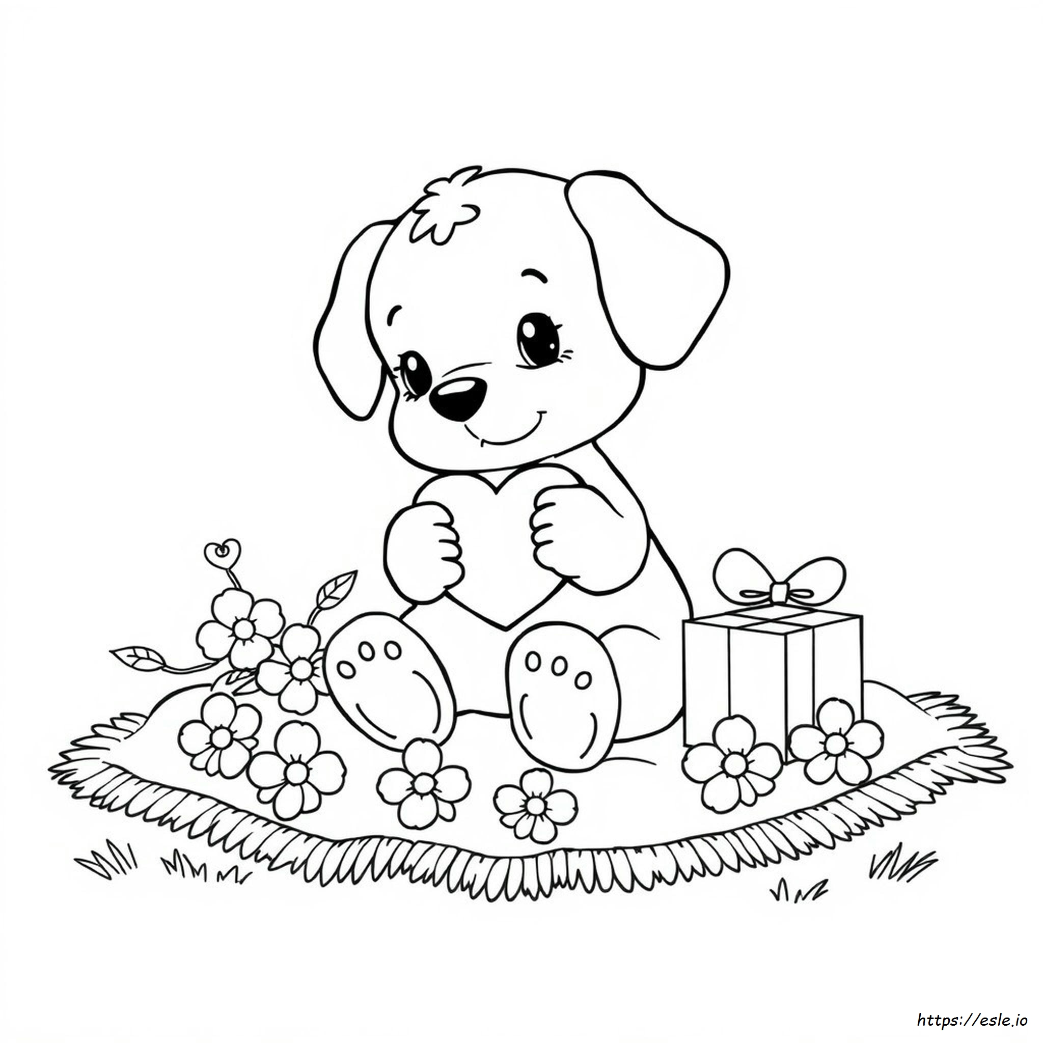 Precious Moments: Cachorros Para Colorear