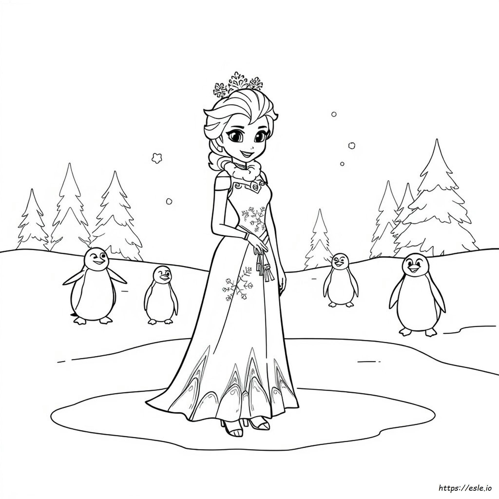 Gratis Frozen Kleurplaten Kleurplaat