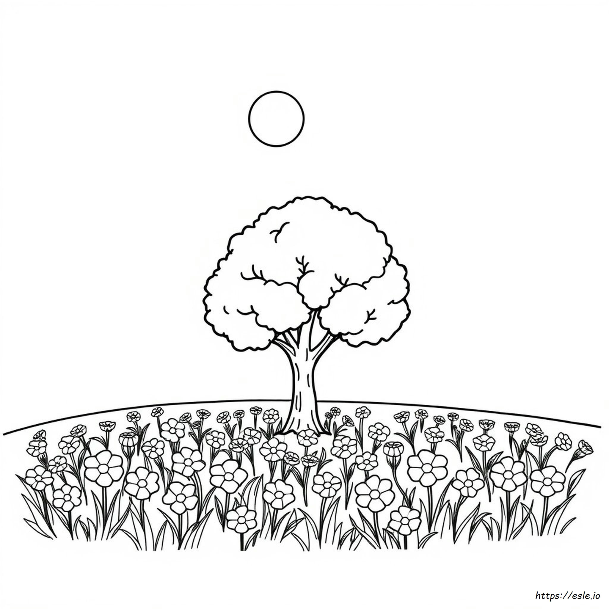 Coluring In Tree Tree Colouring In
