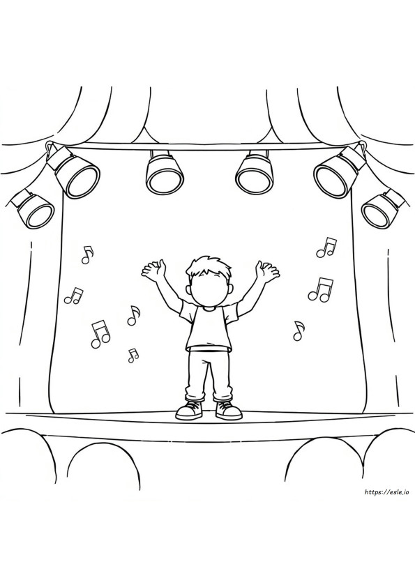 Fan Picture For Colouring