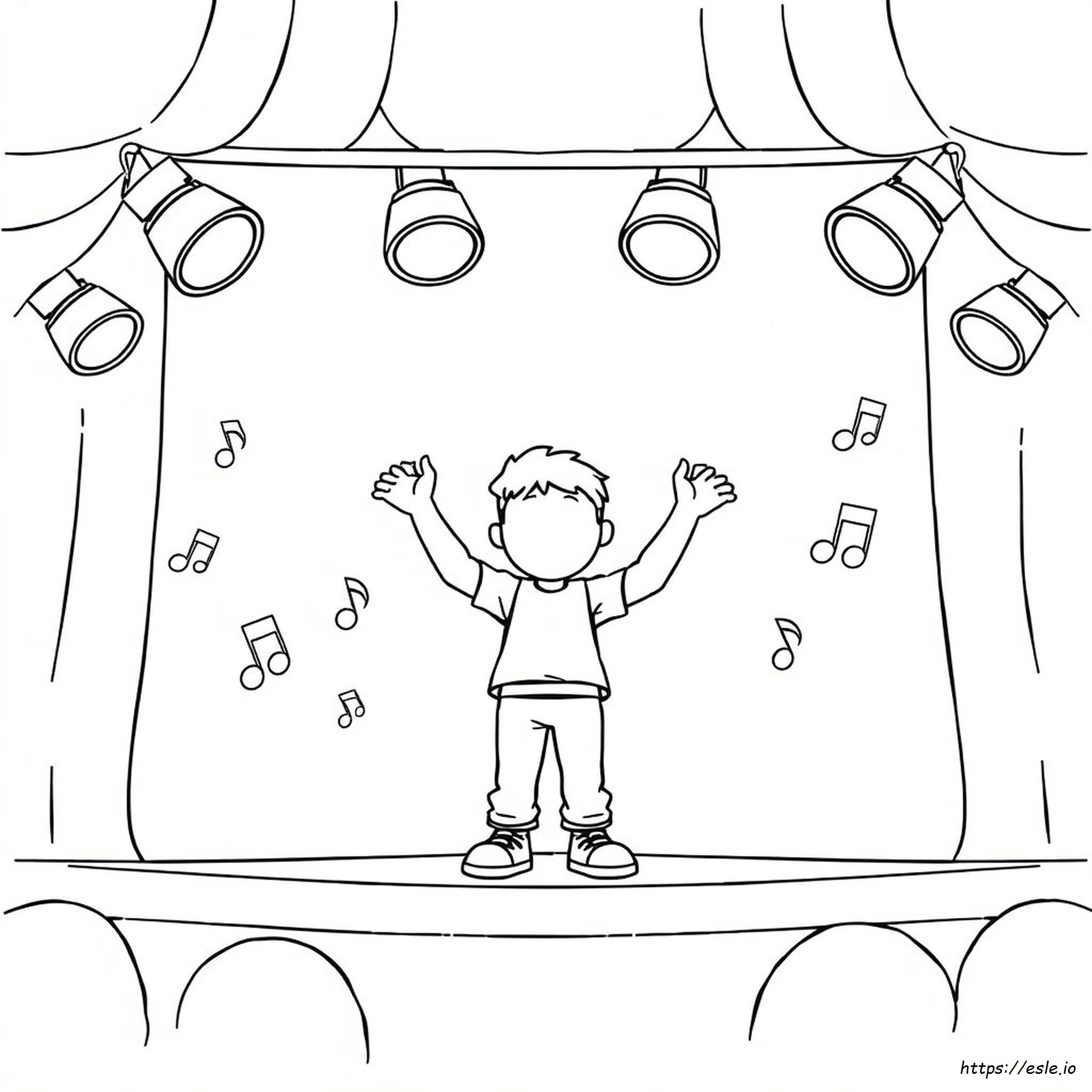 Fan Picture For Colouring