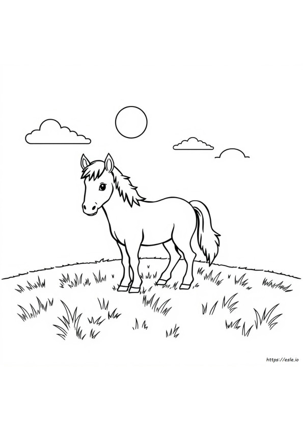 Cavallino Da Colorare