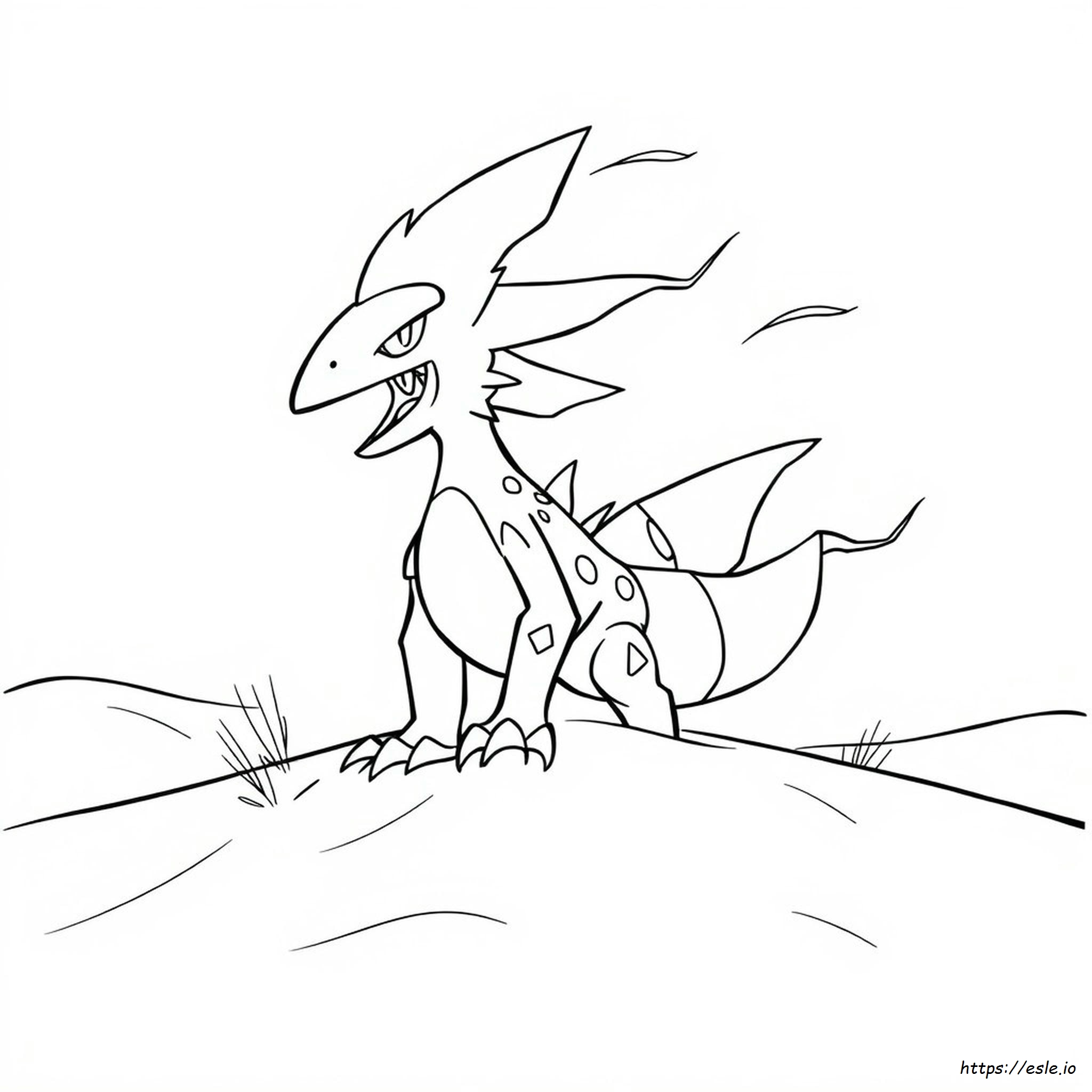 Sandslash Pokémon Para Colorir
