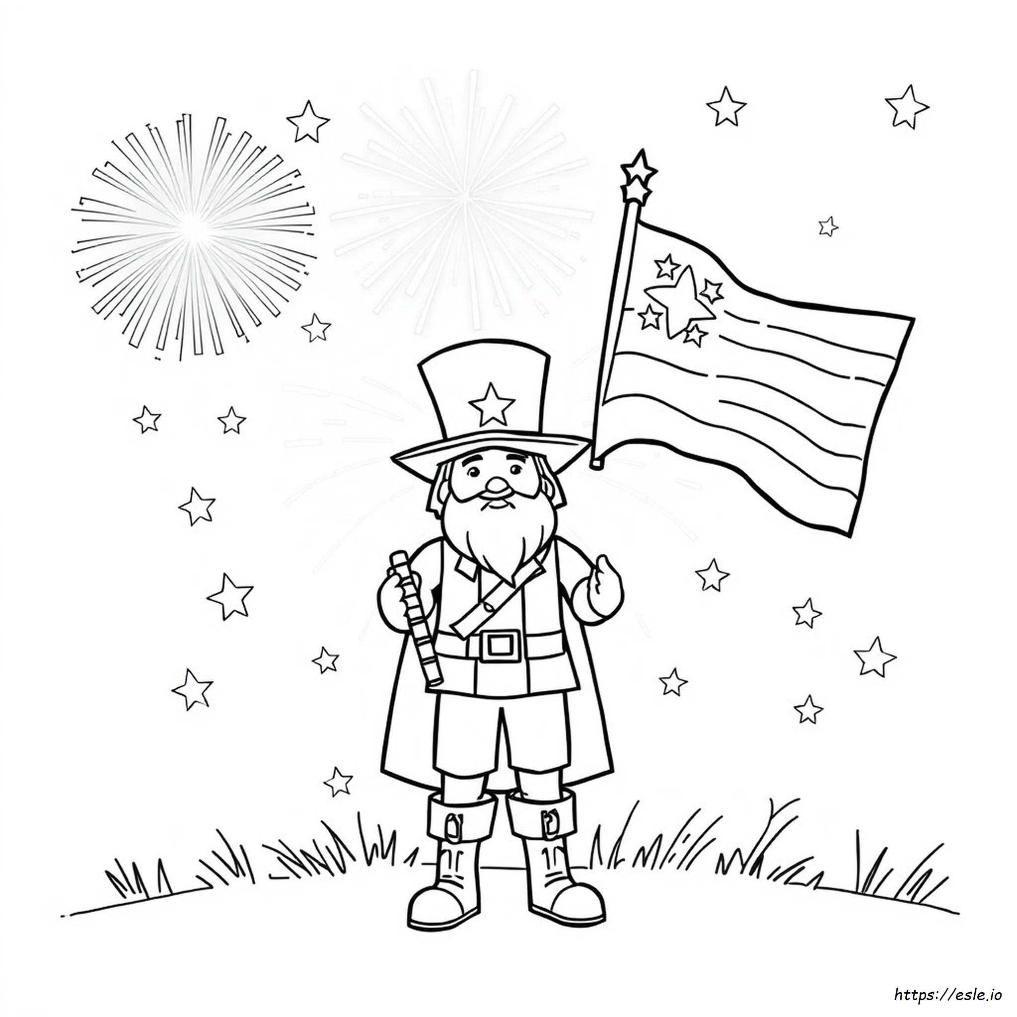 Free Printable Patriotic Coloring Pages