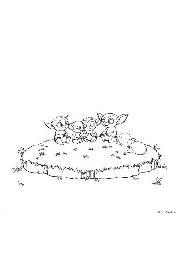 Coloriage Fingerlings