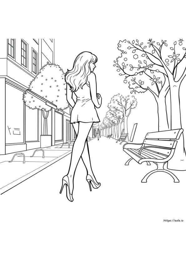 Stiletto Heels Coloring Pages