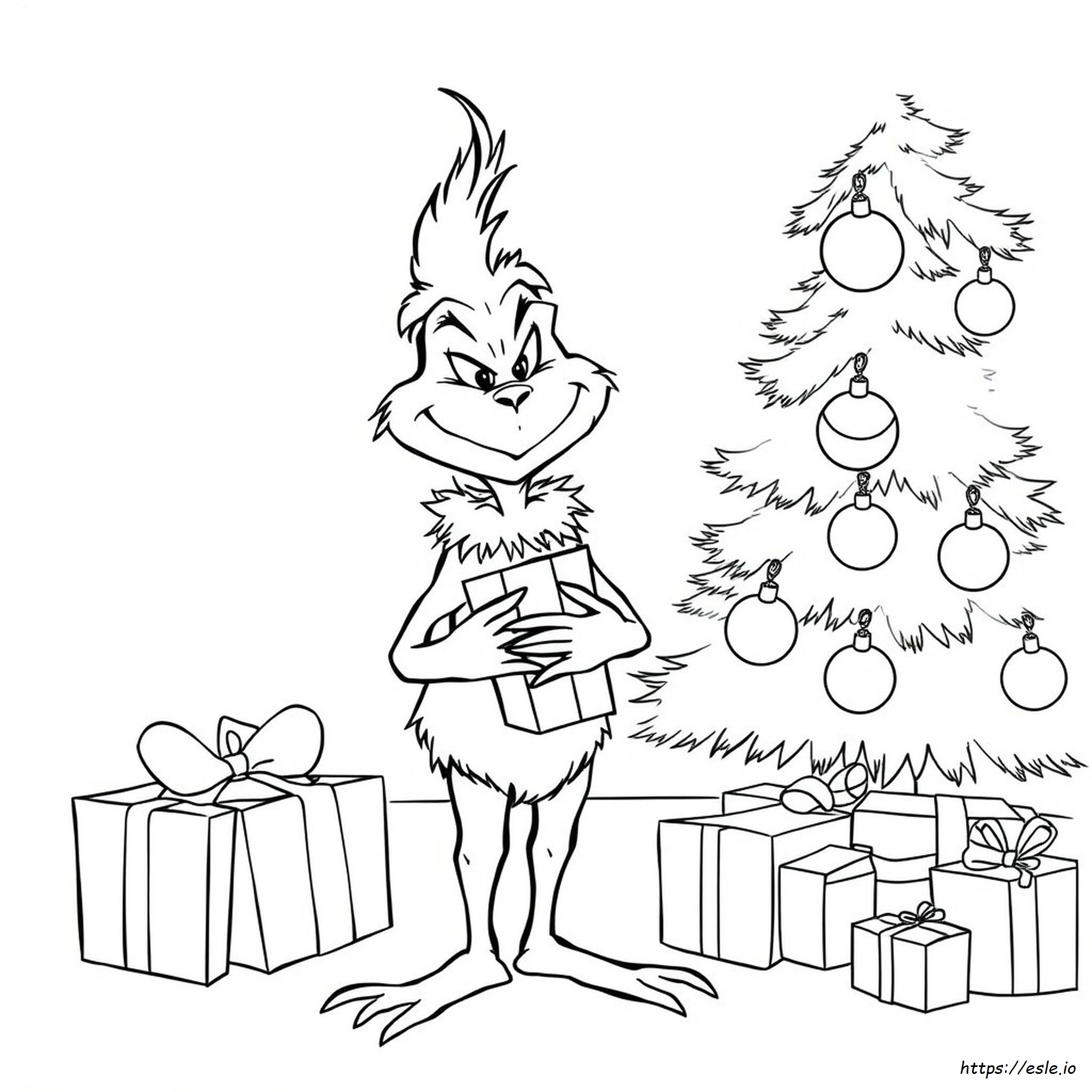 Free Grinch Printable Coloring Pages Pdf