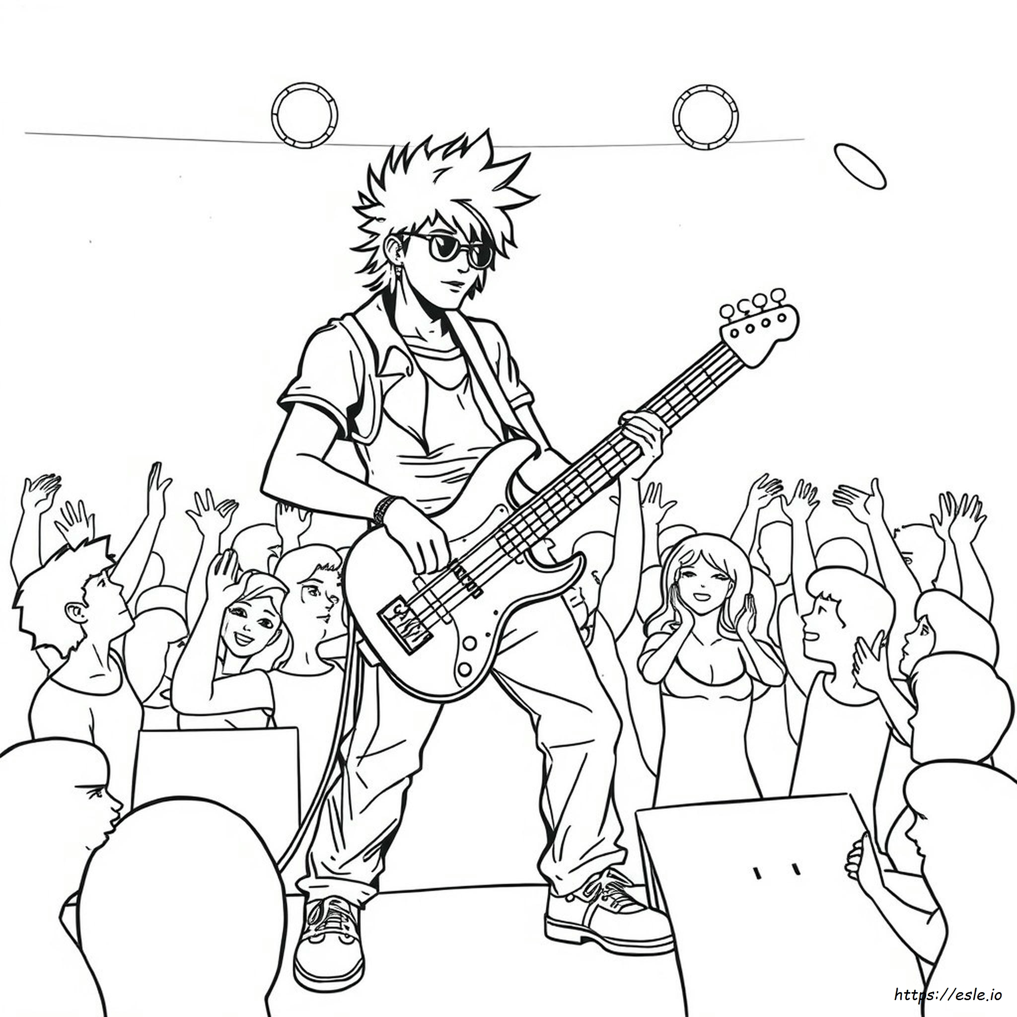 Gambar Mewarnai Punk