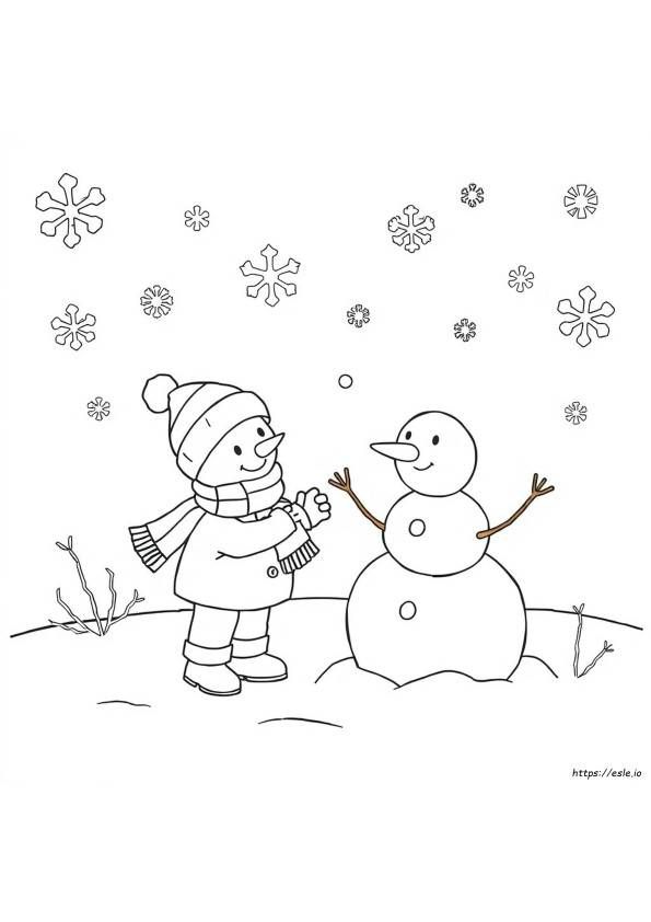 Free Printable Winter Color By Number Pages