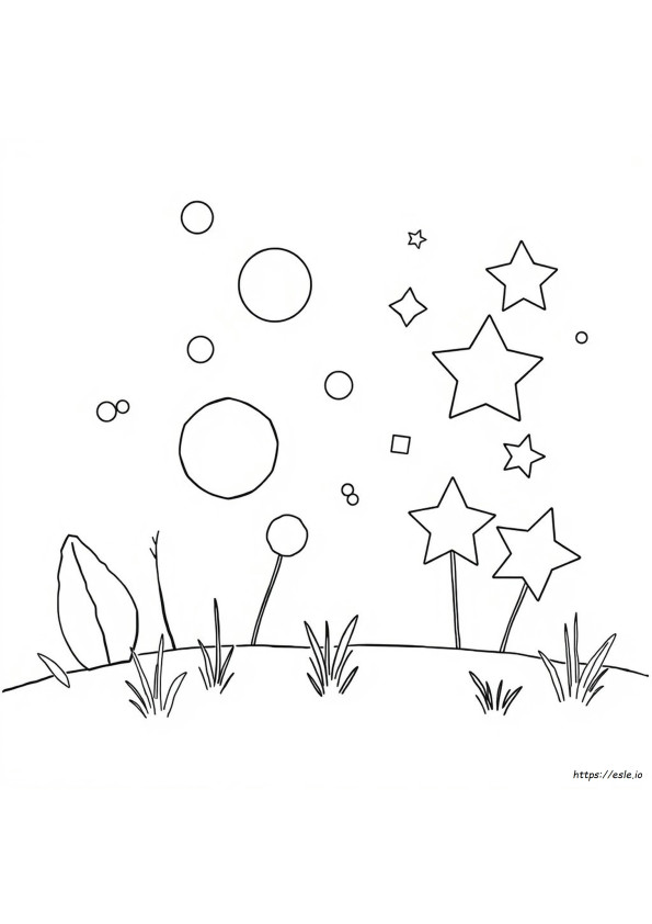 Colouring Pages Shapes Kindergarten