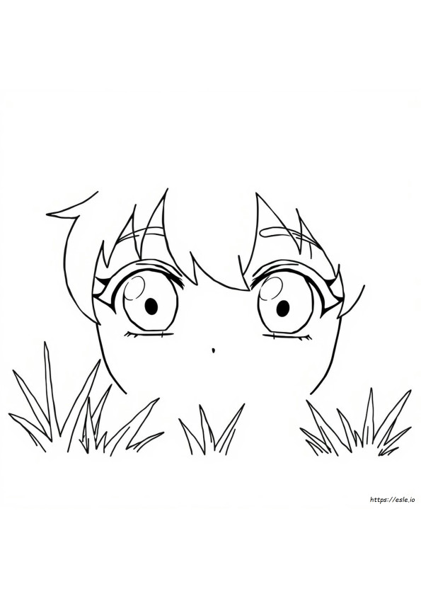 Anime Eye Coloring