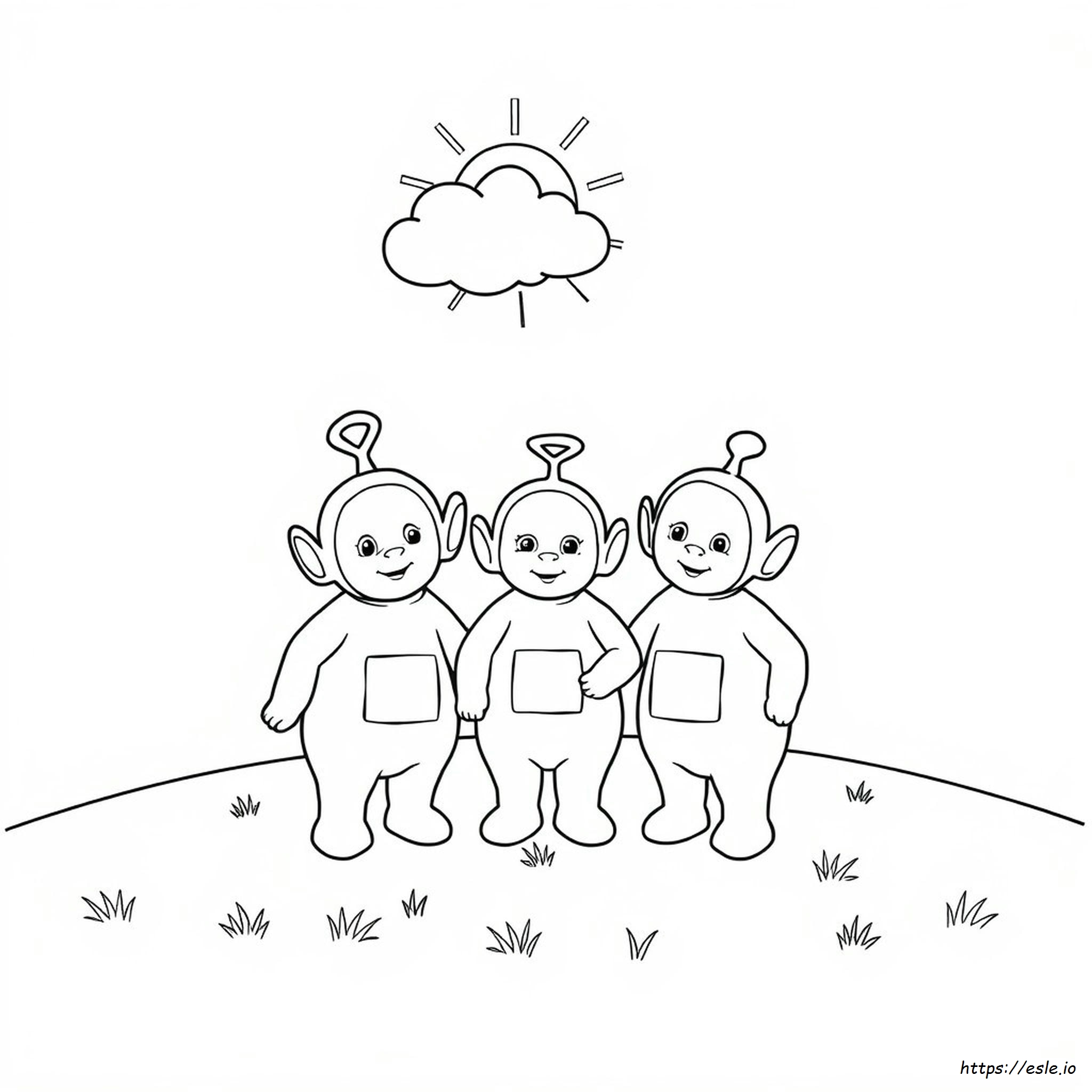 Teletubbies Ausmalbilder