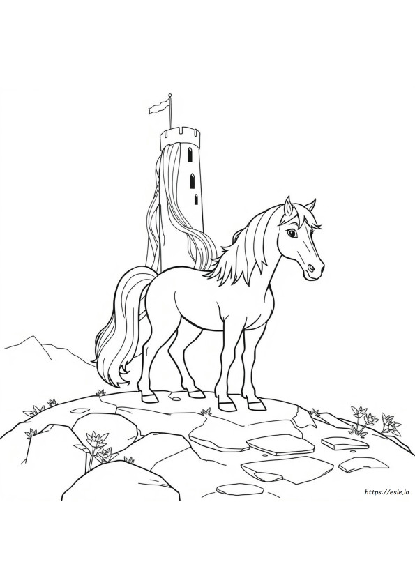 Coloriages Maximus Raiponce Raiponce