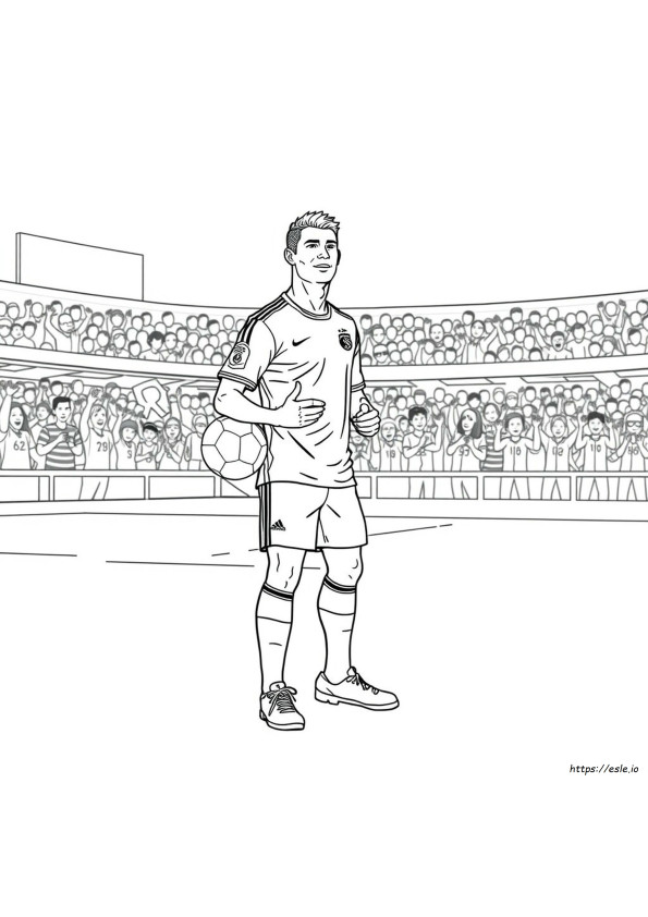 Coloring Pages Of Ronaldo