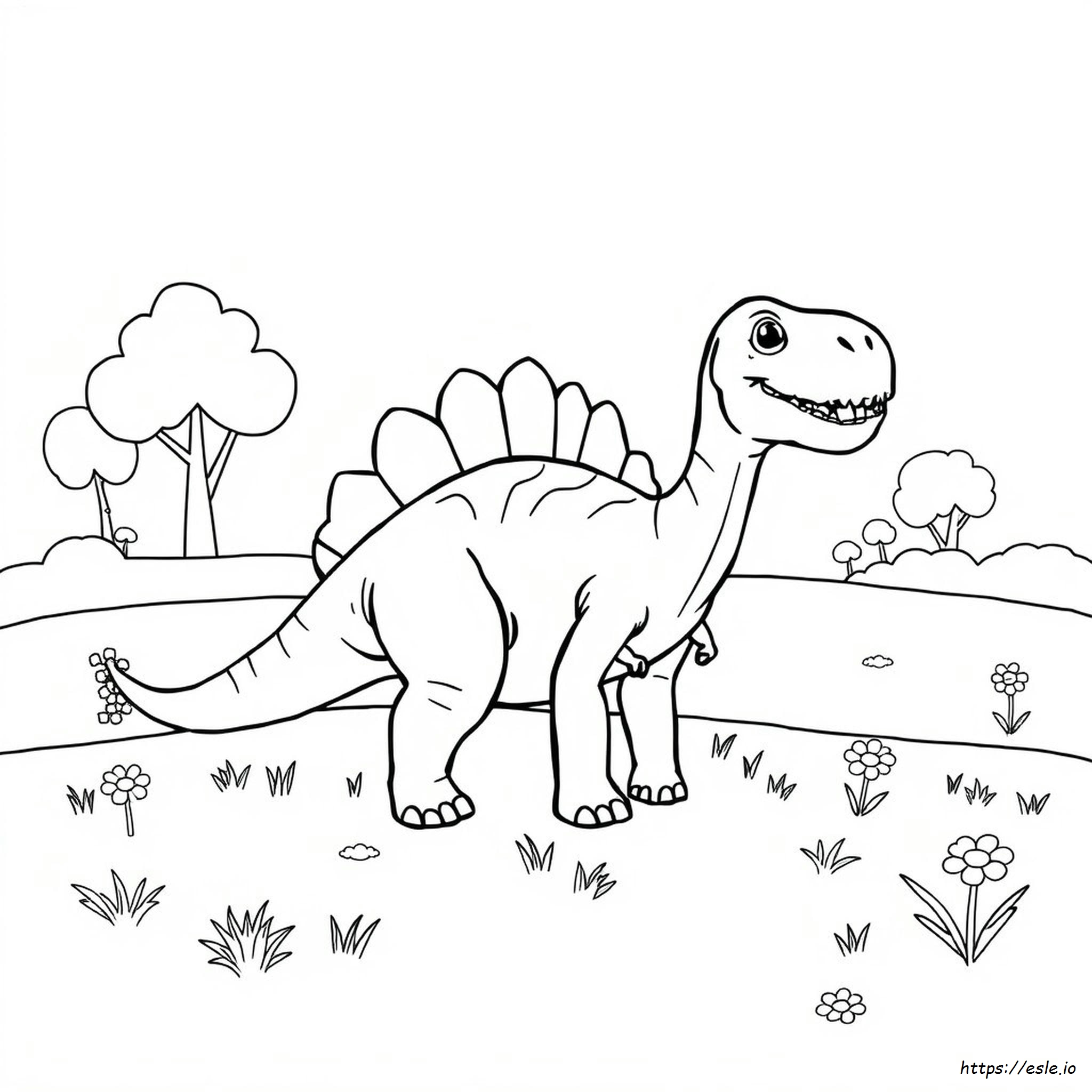 Dinosaur Coloring Pages Toddler