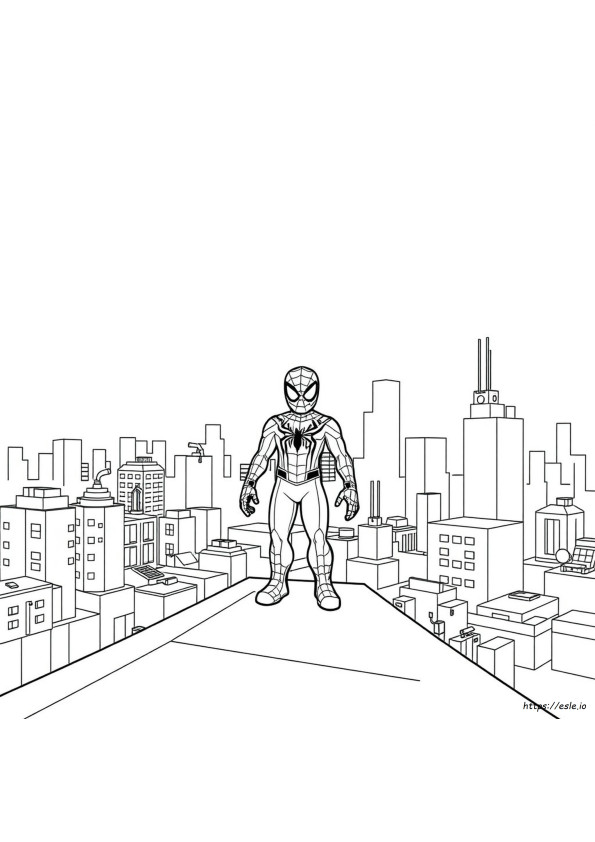 Spider Man Ro Blox Coloring Pages