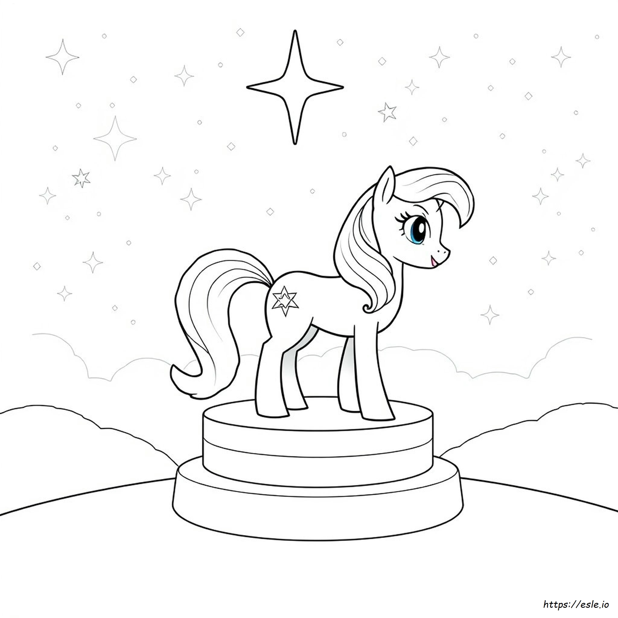 Rarity Coloring Page