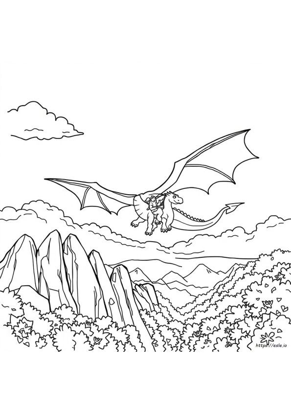 Dragons Rescue Riders Coloring