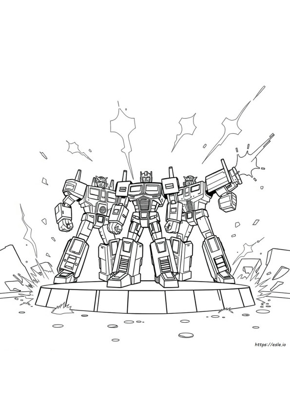 Transformers: Przebudzenie Bestii Kolorowanki